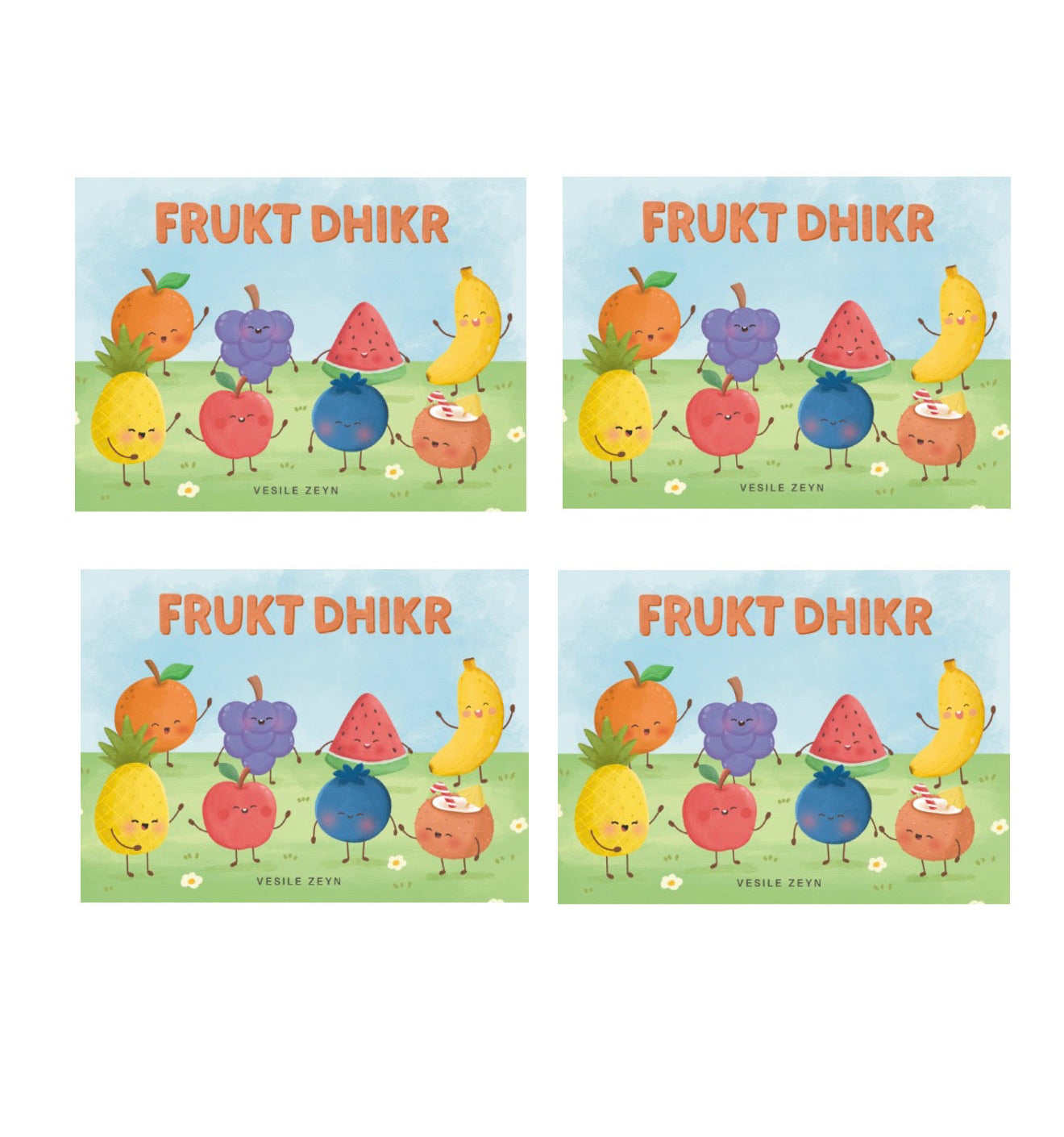 Frukt Dhikr 4 pack