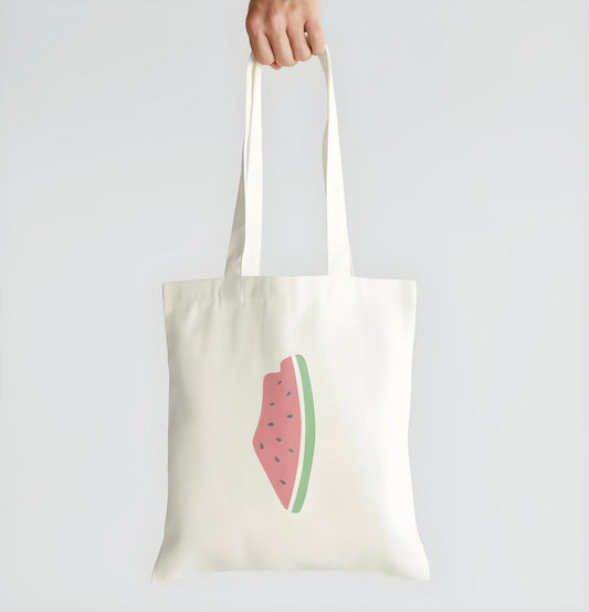 Palestine Tote, Watermelon